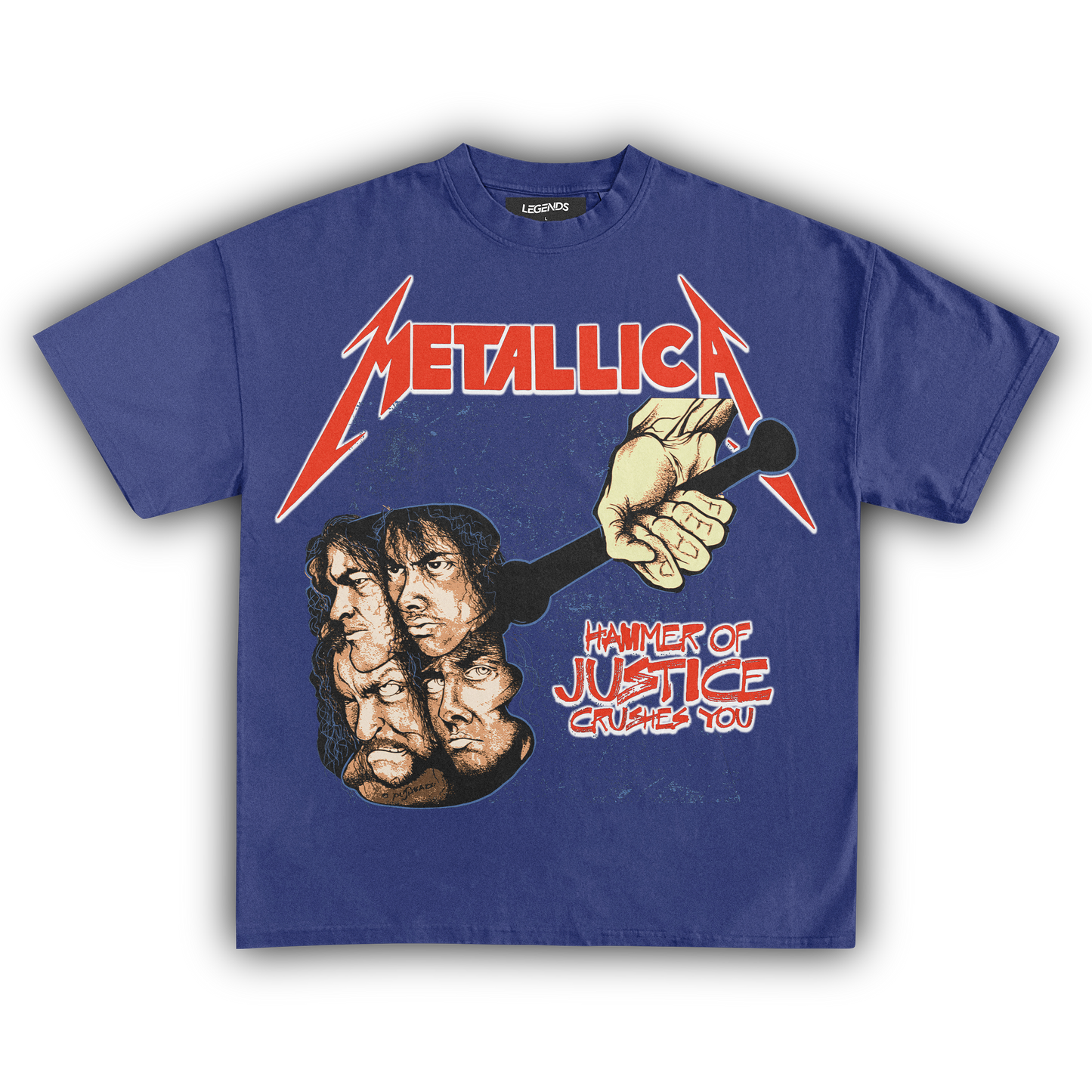 METALLICA HAMMER OF JUSTICE TEE