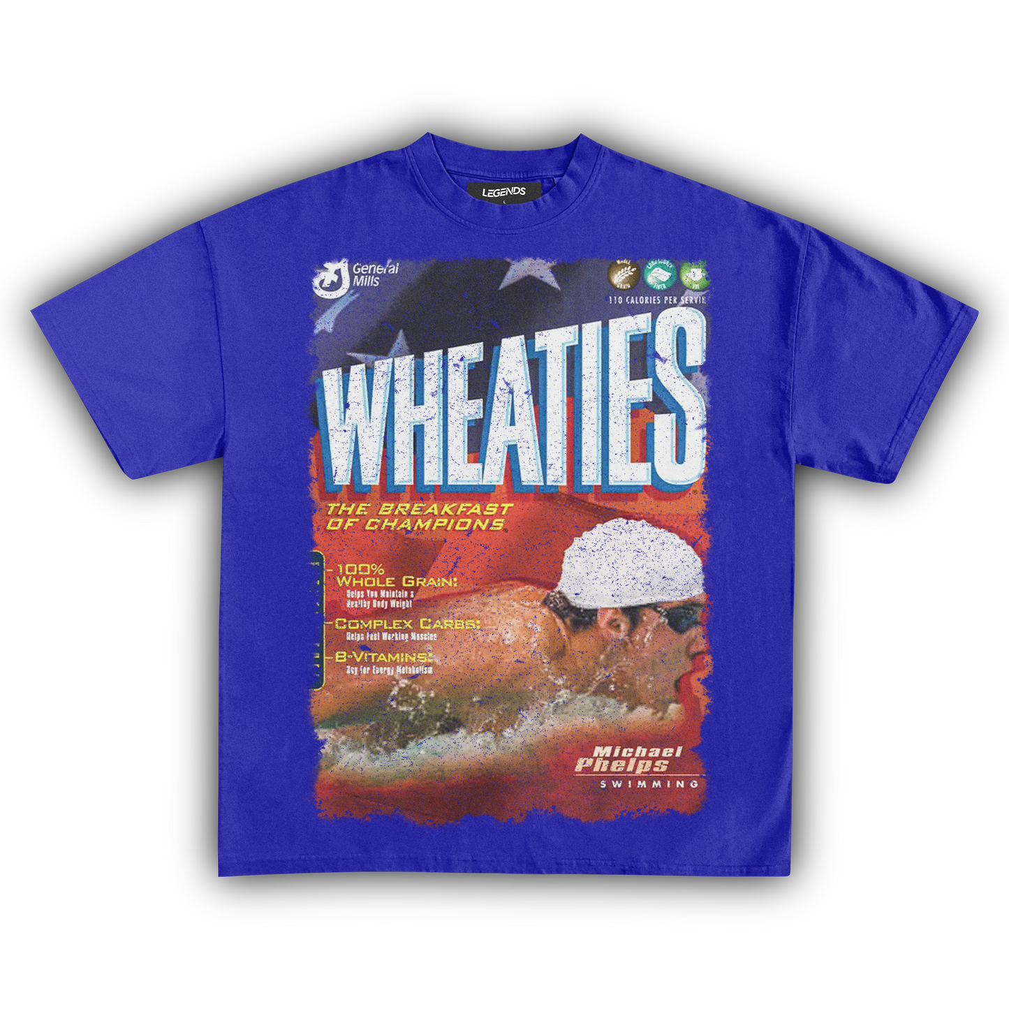 WHEATIES MICHAEL PHELPS 2004 VINTAGE TEE