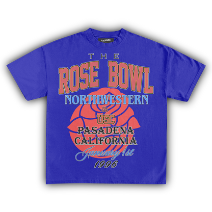 ROSE BOWL USC VS. NORTHWESTERN 1996 VINTAGE FOOTBALL TEE