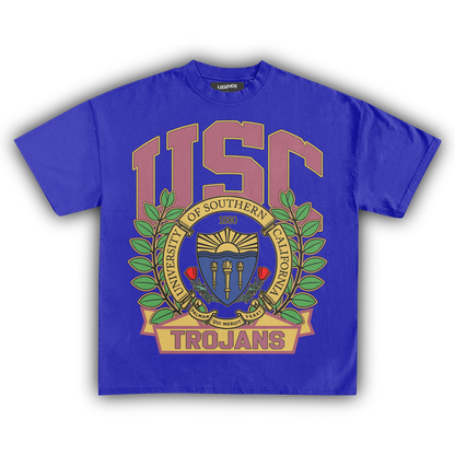 UNIVERSITY OF SOUTHERN CALIFORNIA TROJANS 1880 VINTAGE TEE