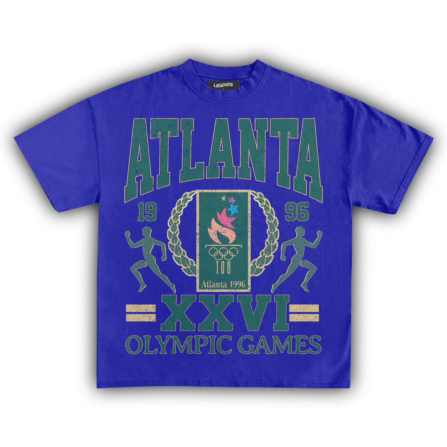 '96 ATLANTA SUMMER GAMES CENTENNIAL VINTAGE TEE