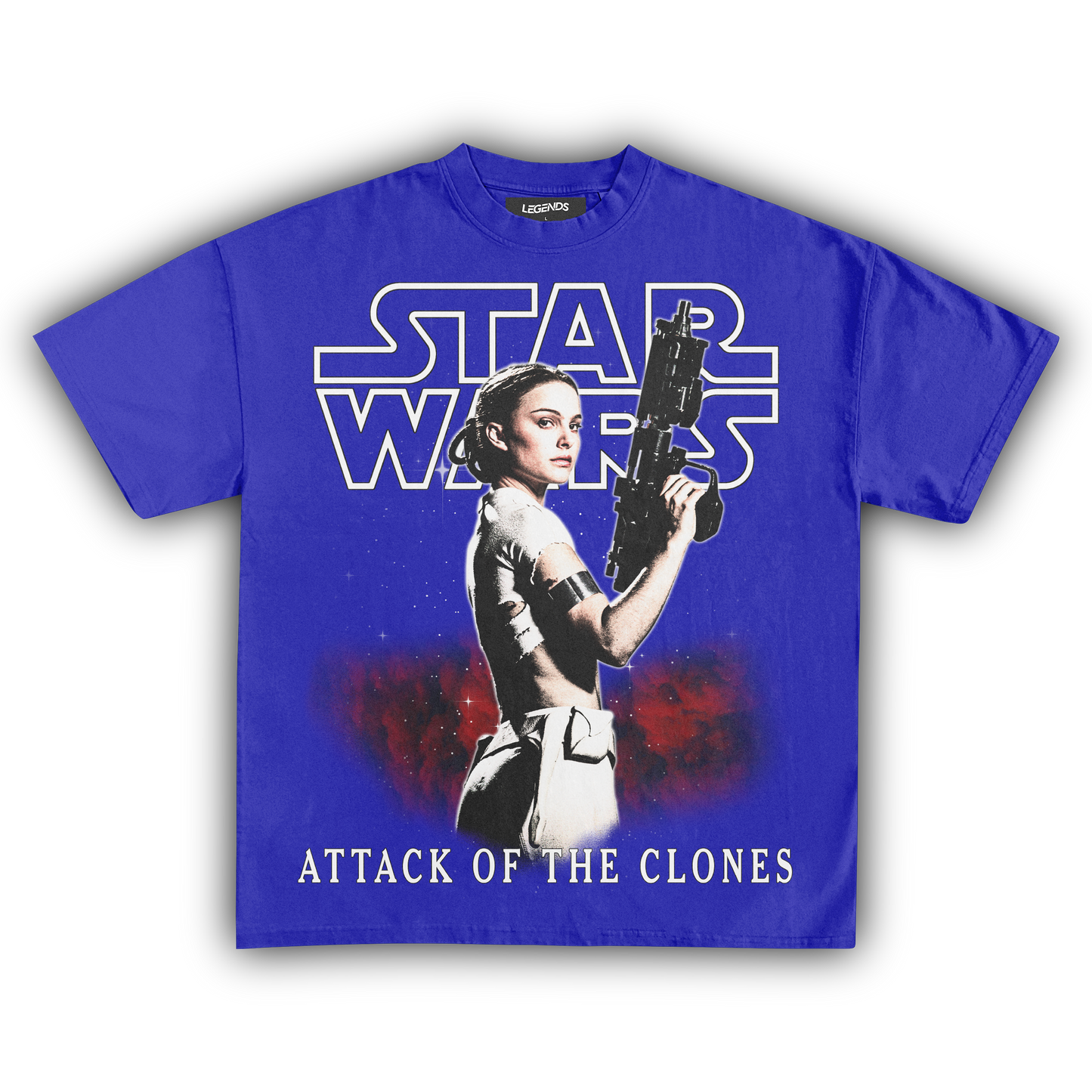 STAR WARS ATTACK OF THE CLONES 2002 VINTAGE TEE