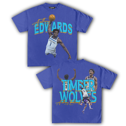 ANTHONY EDWARDS TIMBERWOLVES TEE