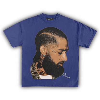 NIPSEY HUSSLE GOLD CHAINS TEE