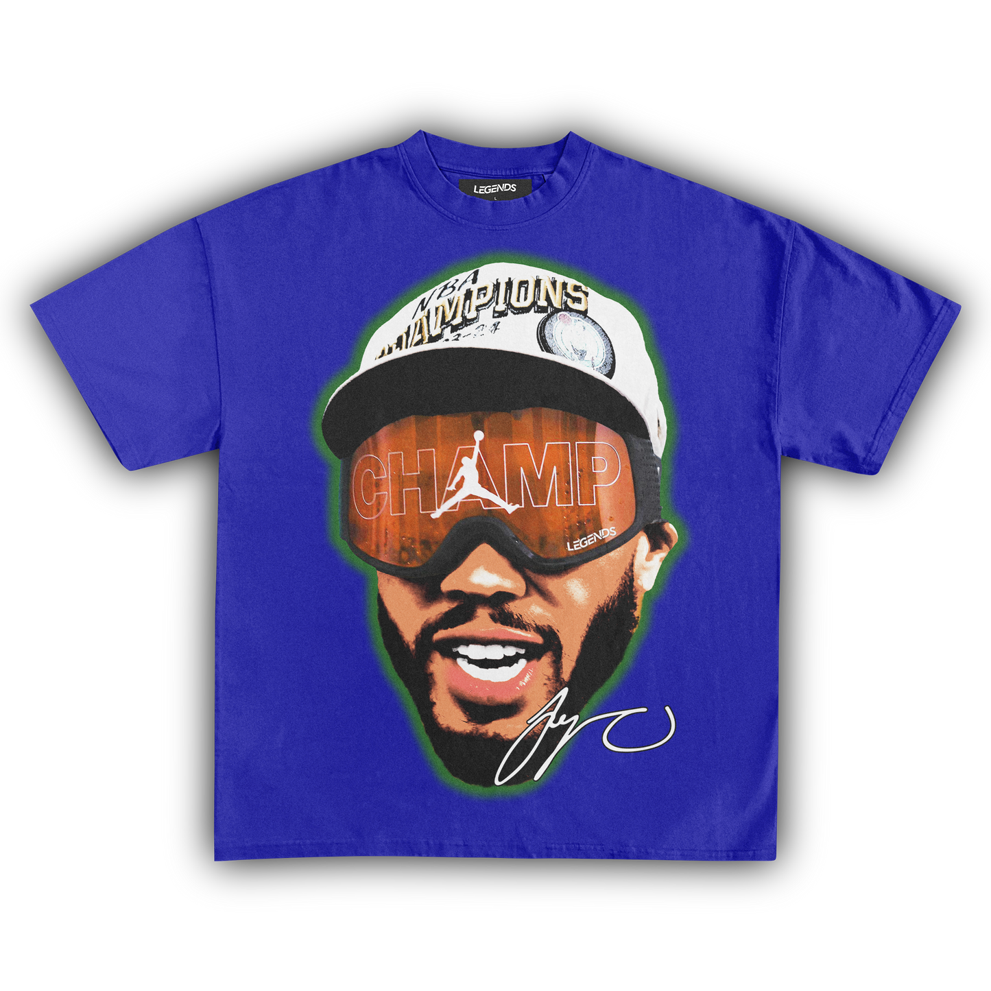 JAYSON TATUM CHAMPAGNE GOGGLES TEE