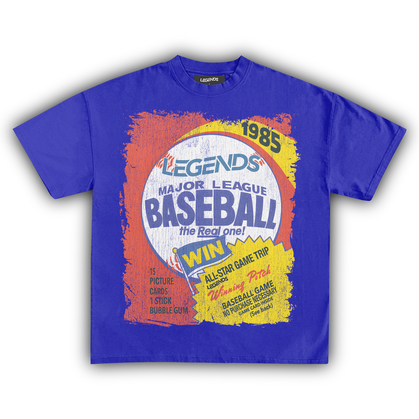 LEGENDS BASEBALL TRADING CARD TEE (Version 002)