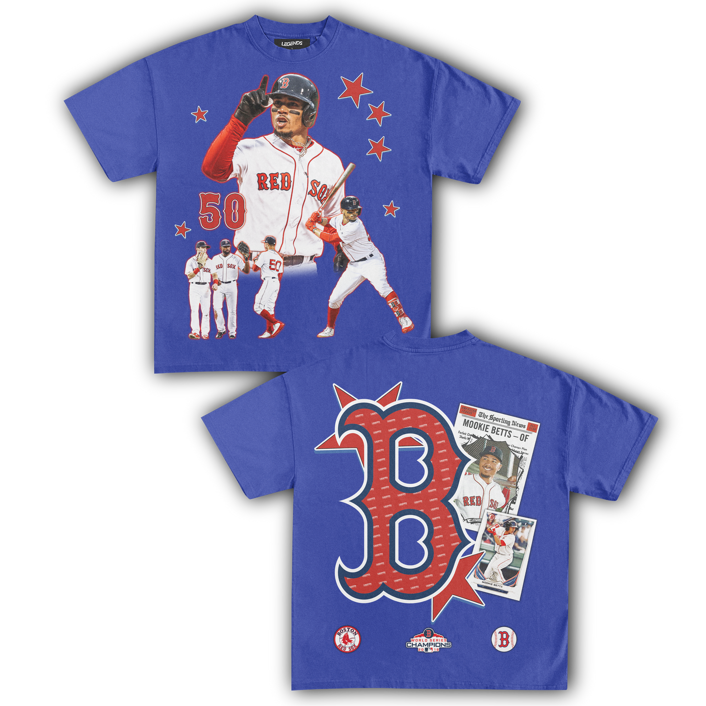 MOOKIE BETTS ALL-STAR RED SOX TEE