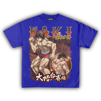 BAKI HANMA VINTAGE TEE