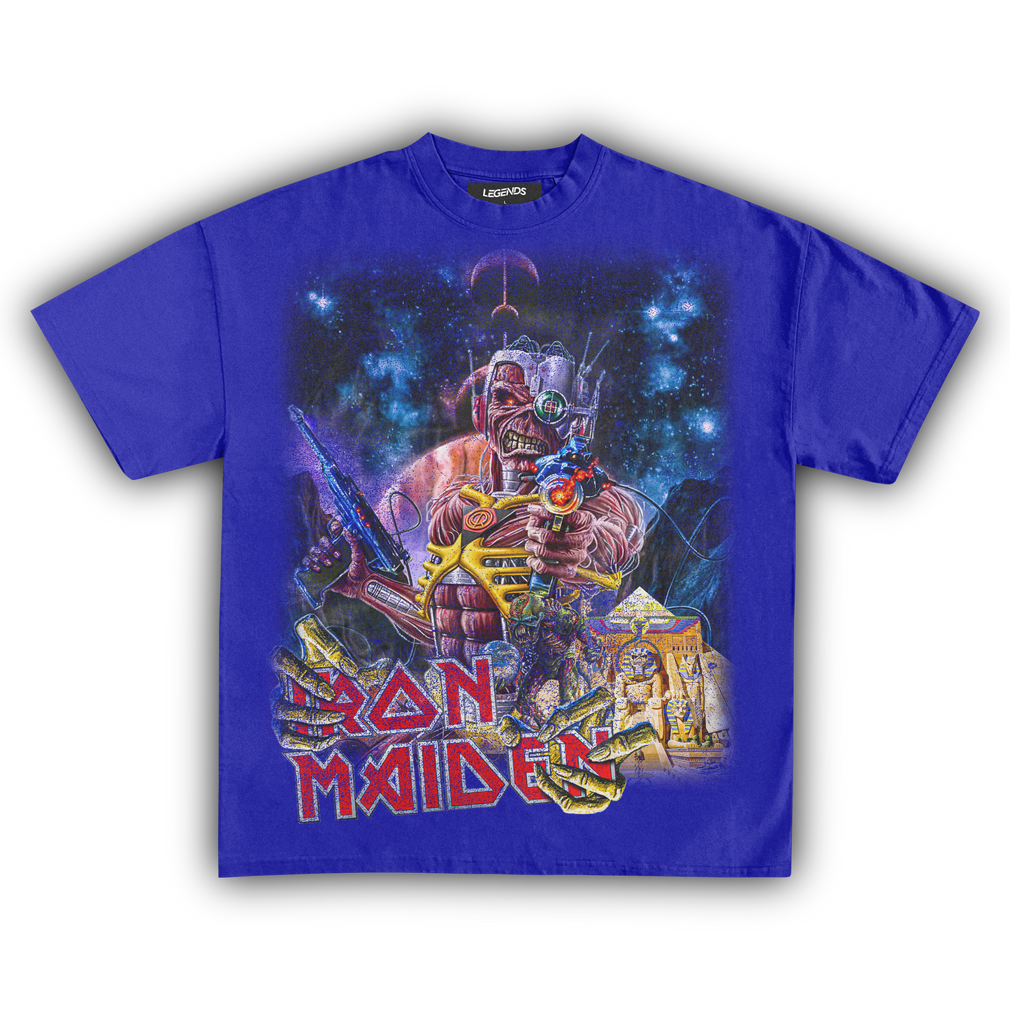 IRON MAIDEN TIME MACHINE TEE