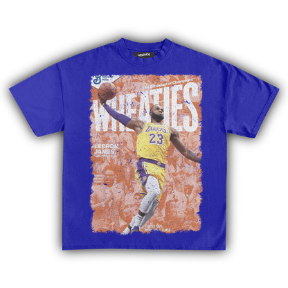 WHEATIES LEBRON JAMES VINTAGE TEE