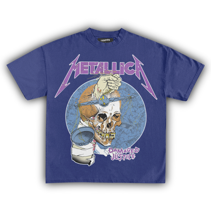 METALLICA DAMAGED JUSTICE TEE