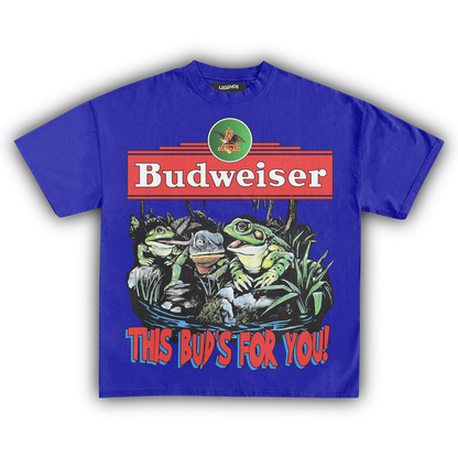 BUDWEISER THIS BUD'S FOR YOU VINTAGE TEE