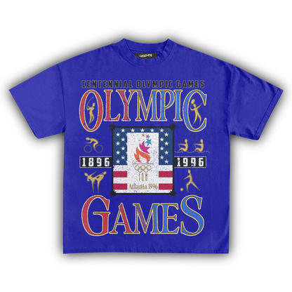 1896-1996 CENTENNIAL GAMES VINTAGE TEE