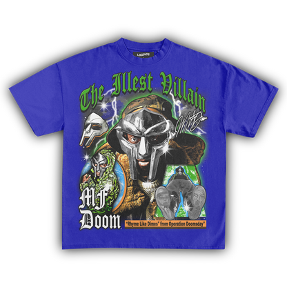 MF DOOM THE ILLEST VILLAIN TEE