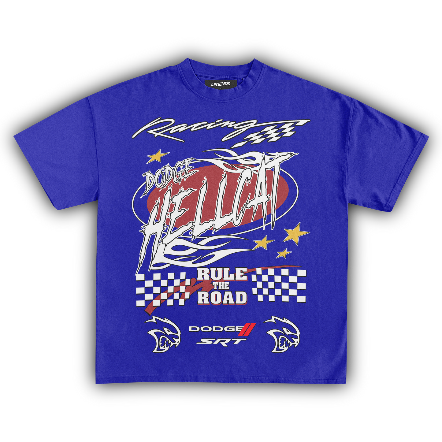 DODGE HELLCAT RULE THE ROAD TEE