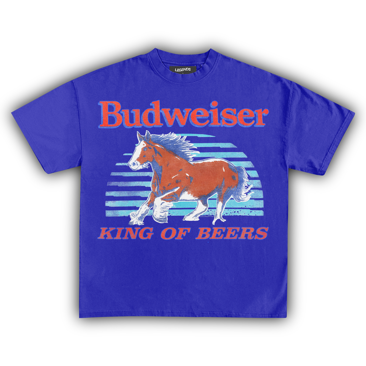 BUDWEISER KING OF BEERS VINTAGE 1986 TEE