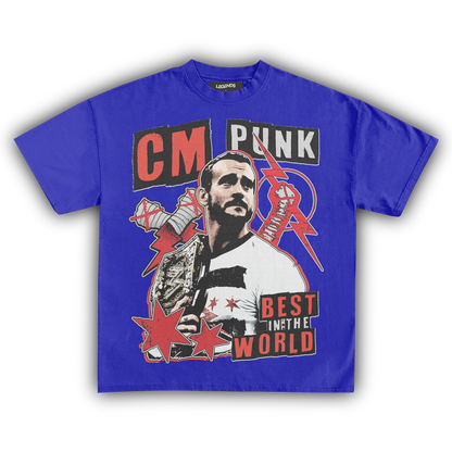 CM PUNK BEST IN THE WORLD TEE