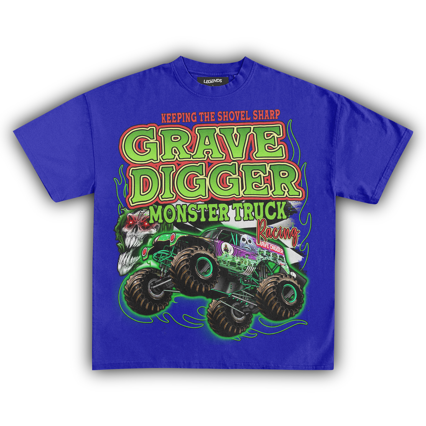 GRAVE DIGGER MONSTER JAM VINTAGE TEE