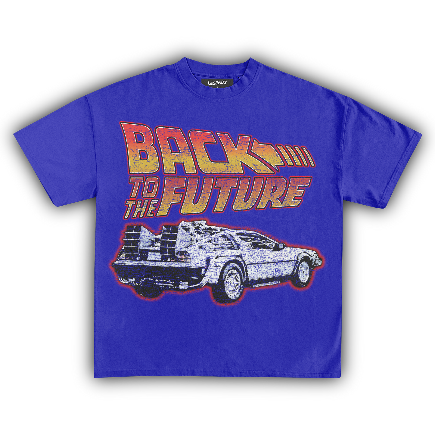 BACK TO THE FUTURE DELOREAN VINTAGE TEE