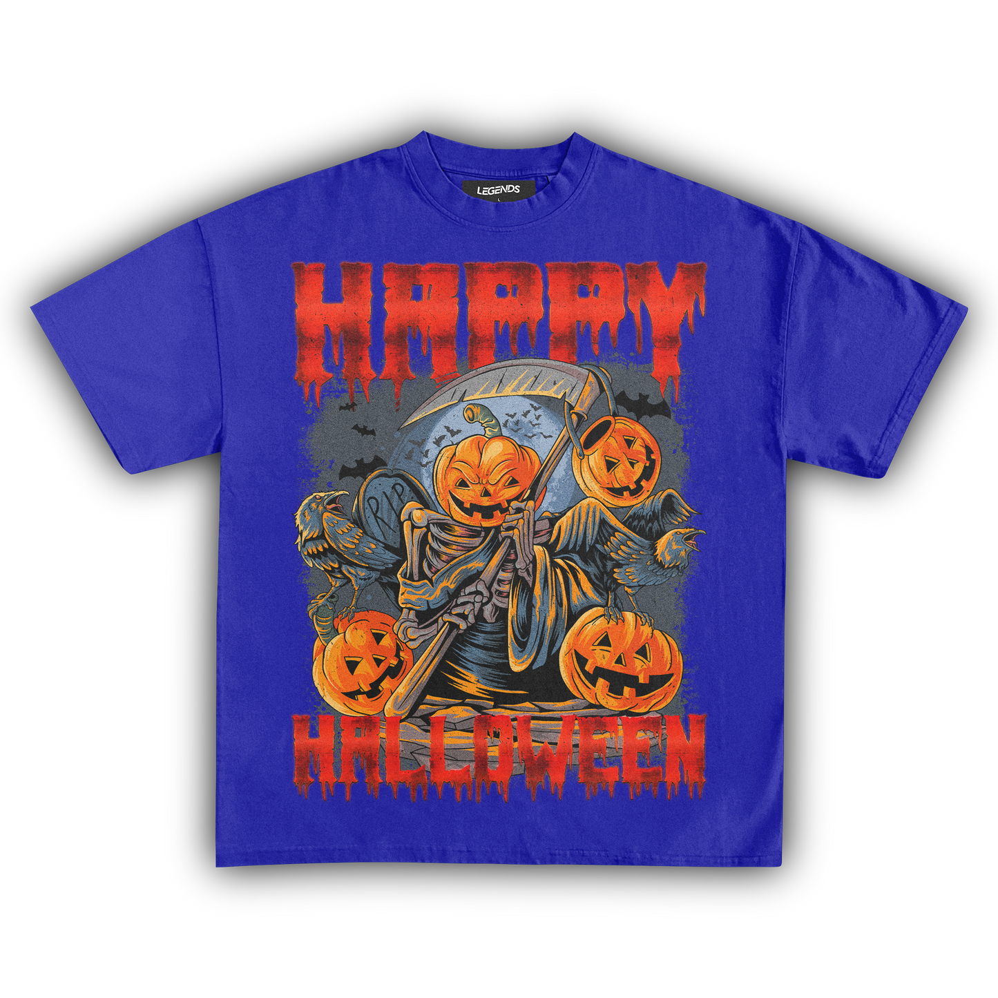 HAPPY HALLOWEEN VINTAGE TEE