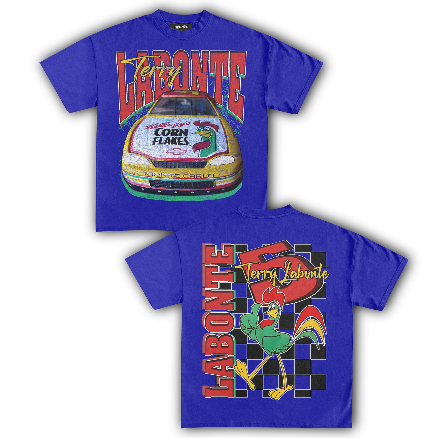 TERRY LABONTE CORN FLAKES RACING TEE (Double Sided)