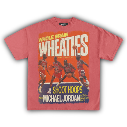 WHEATIES MICHAEL JORDAN SHOOT HOOPS 1990 VINTAGE TEE