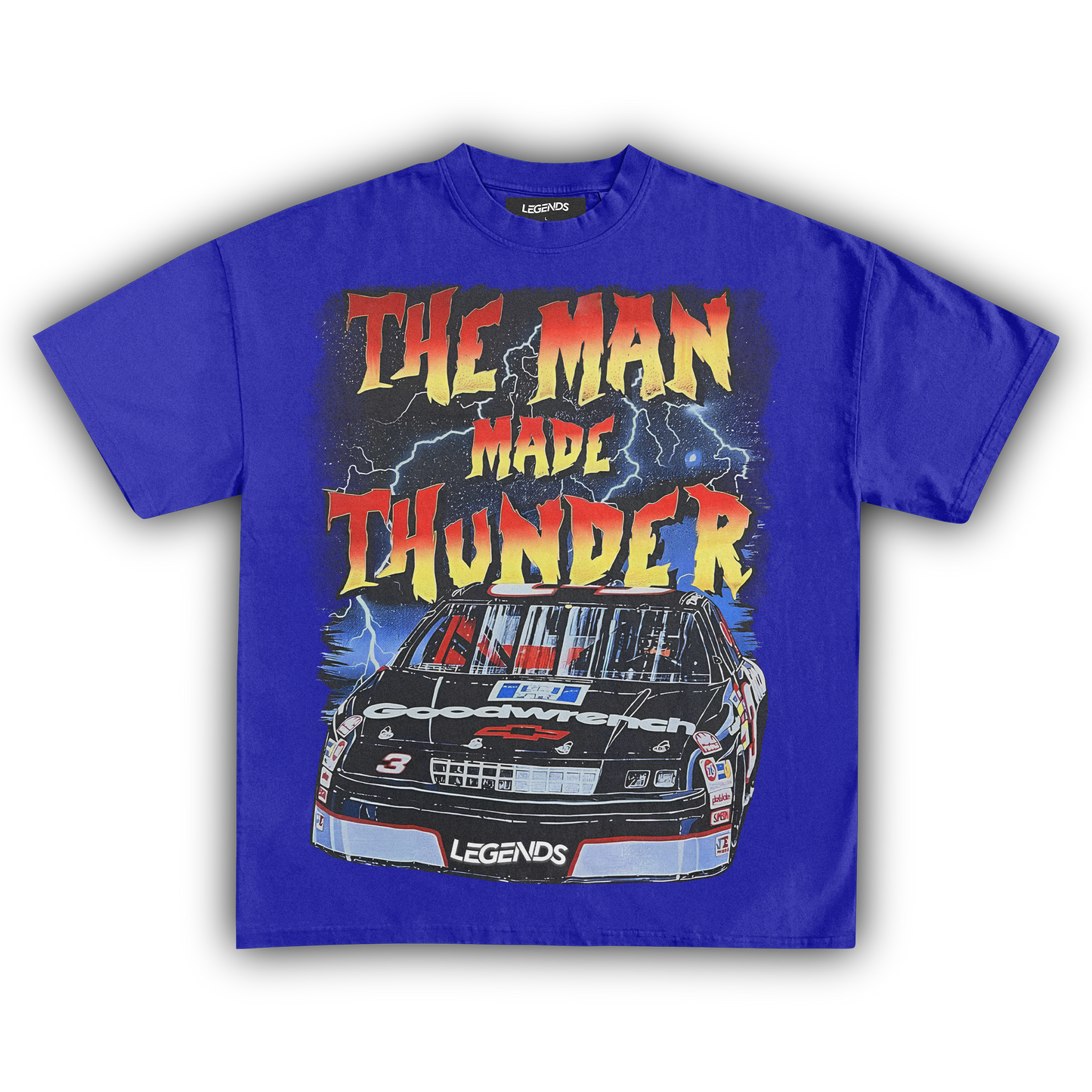 DALE EARNHARDT MAN MADE THUNDER TEE