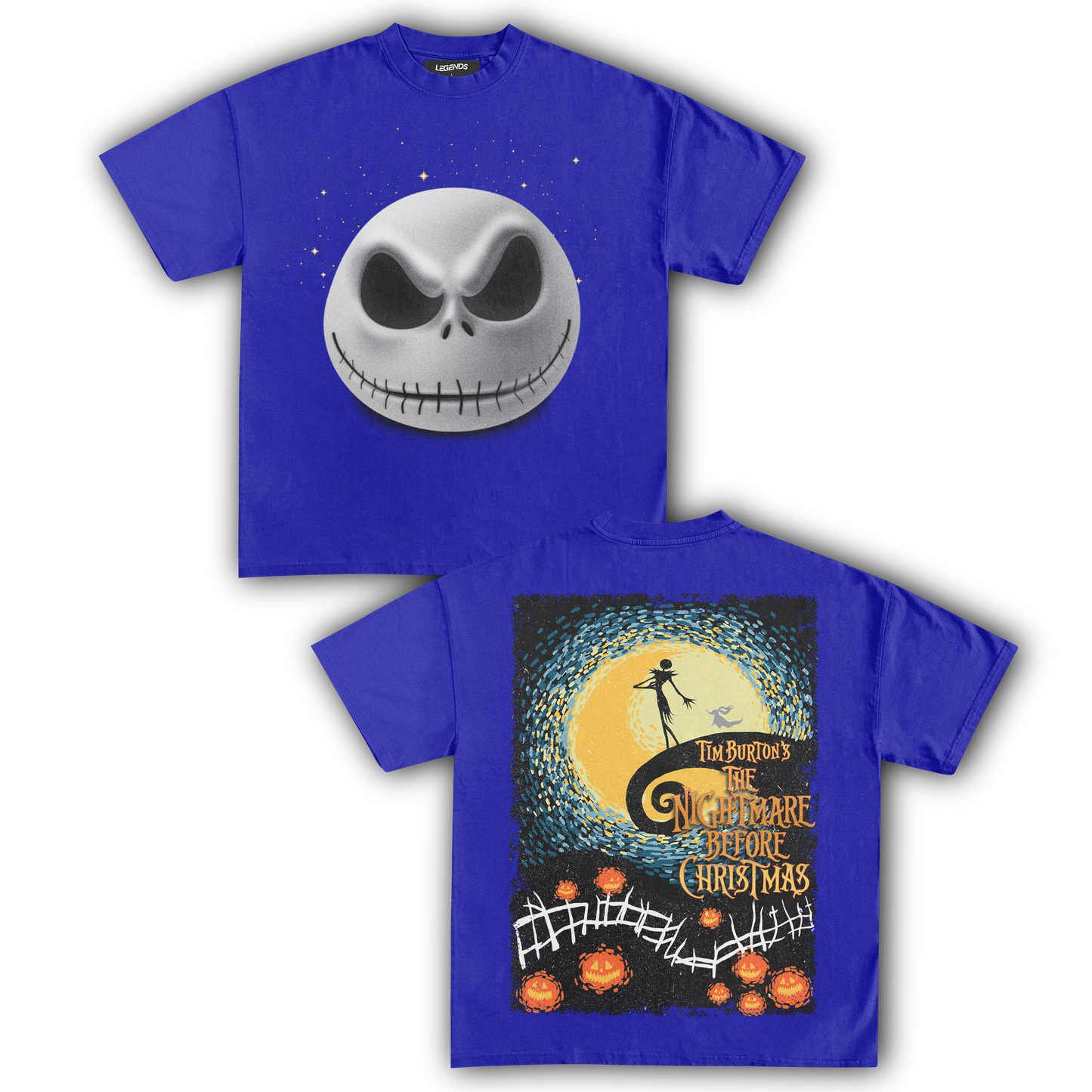 TIME BURTON'S THE NIGHTMARE BEFORE CHRISTMAS TEE (Double Sided)