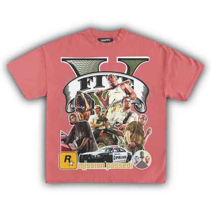 GRAND THEFT AUTO V TEE (Version 2)