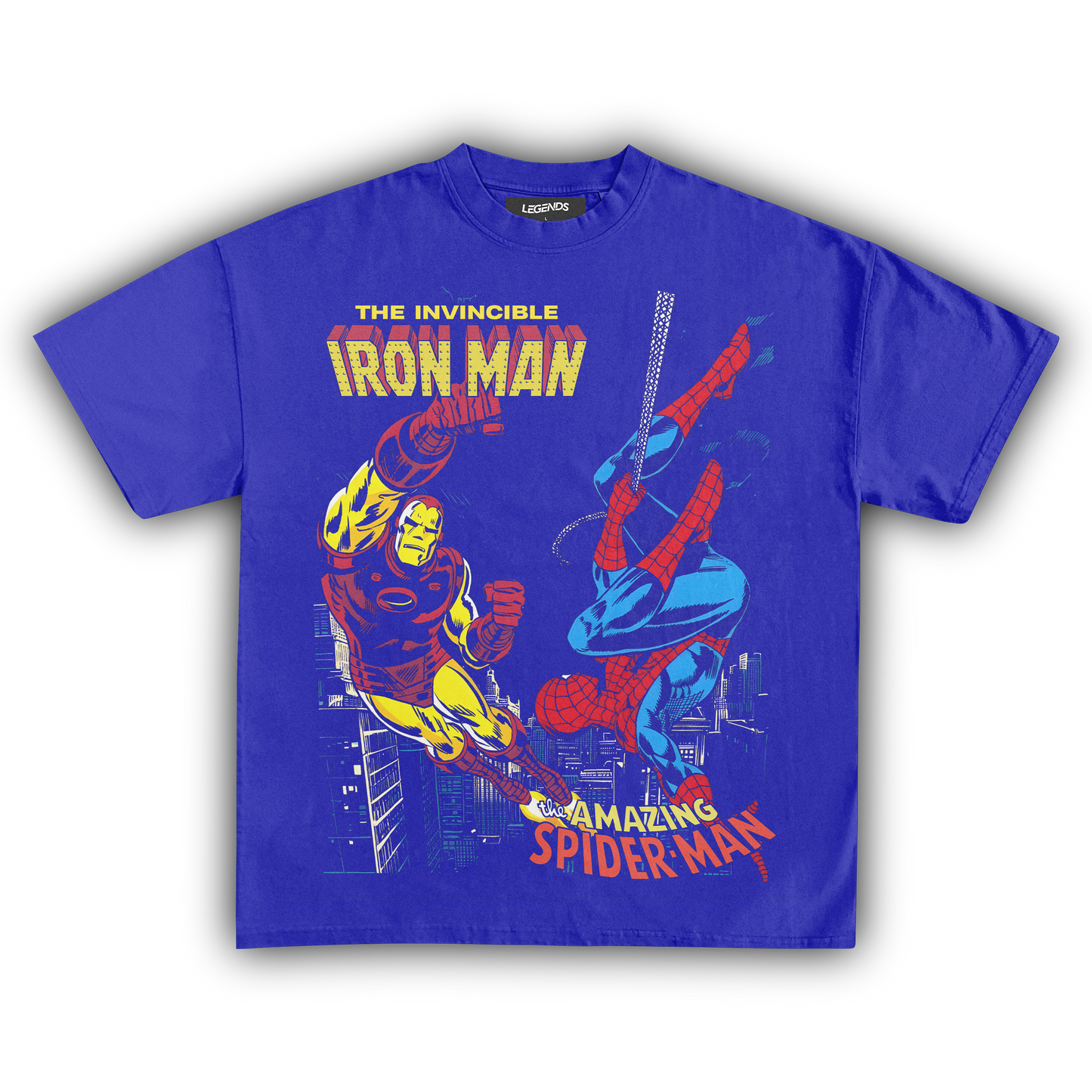 IRON MAN VS. SPIDER-MAN TEE