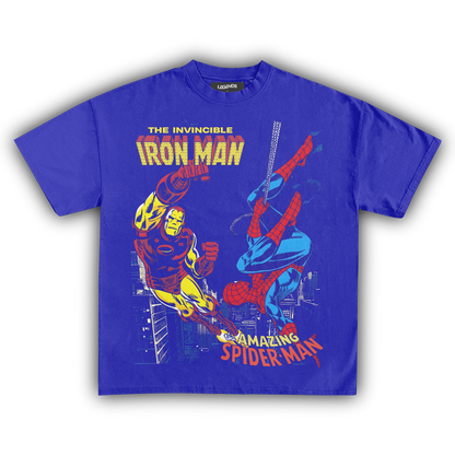 IRON MAN VS. SPIDER-MAN TEE