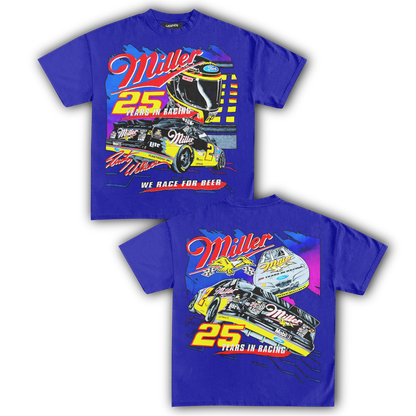 MILLER RACING 25TH ANNIVERSARY TEE (Double Sided)