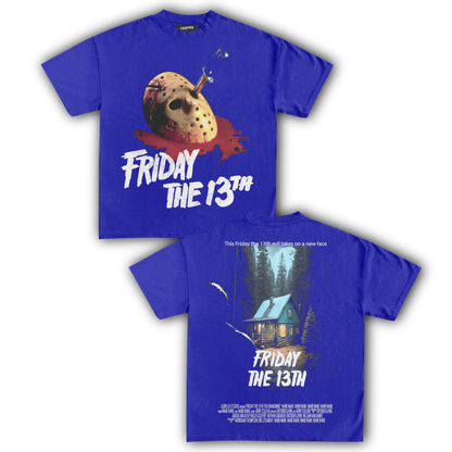 HALLOWEEN: FRIDAY THE 13TH TEE (Double Sided)