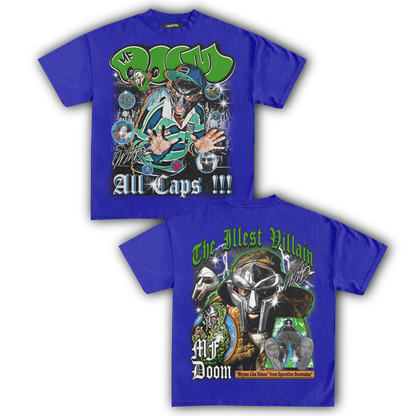 MF DOOM THE ILLEST VILLAIN TEE (Double Sided)