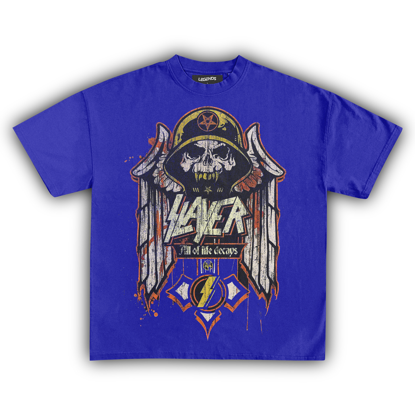 SLAYER ALL OF LIFE DECAYS VINTAGE TEE