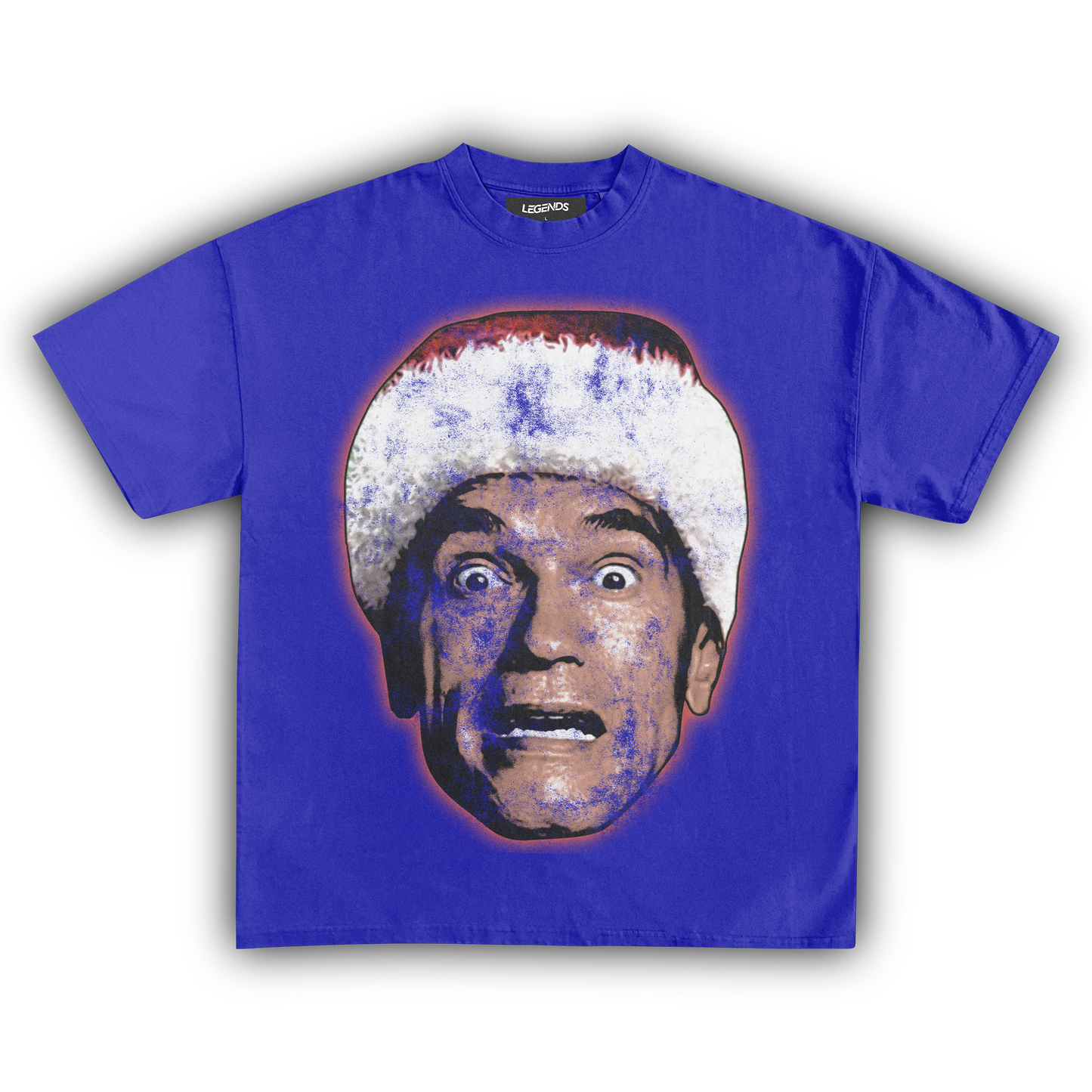 JINGLE ALL THE WAY BIG FACE TEE