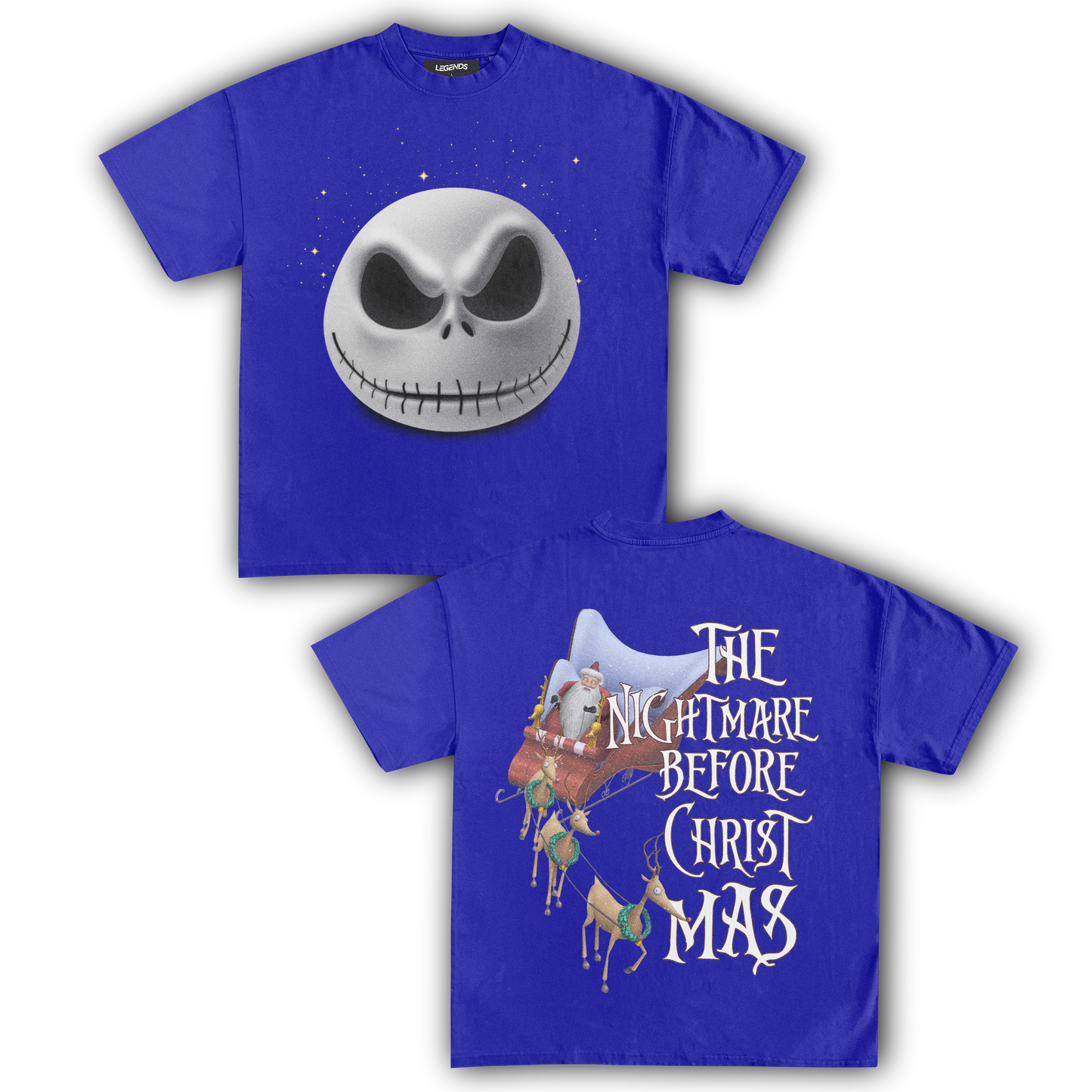 TIM BURTON'S THE NIGHTMARE BEFORE CHRISTMAS 2.0 TEE (Double Sided)