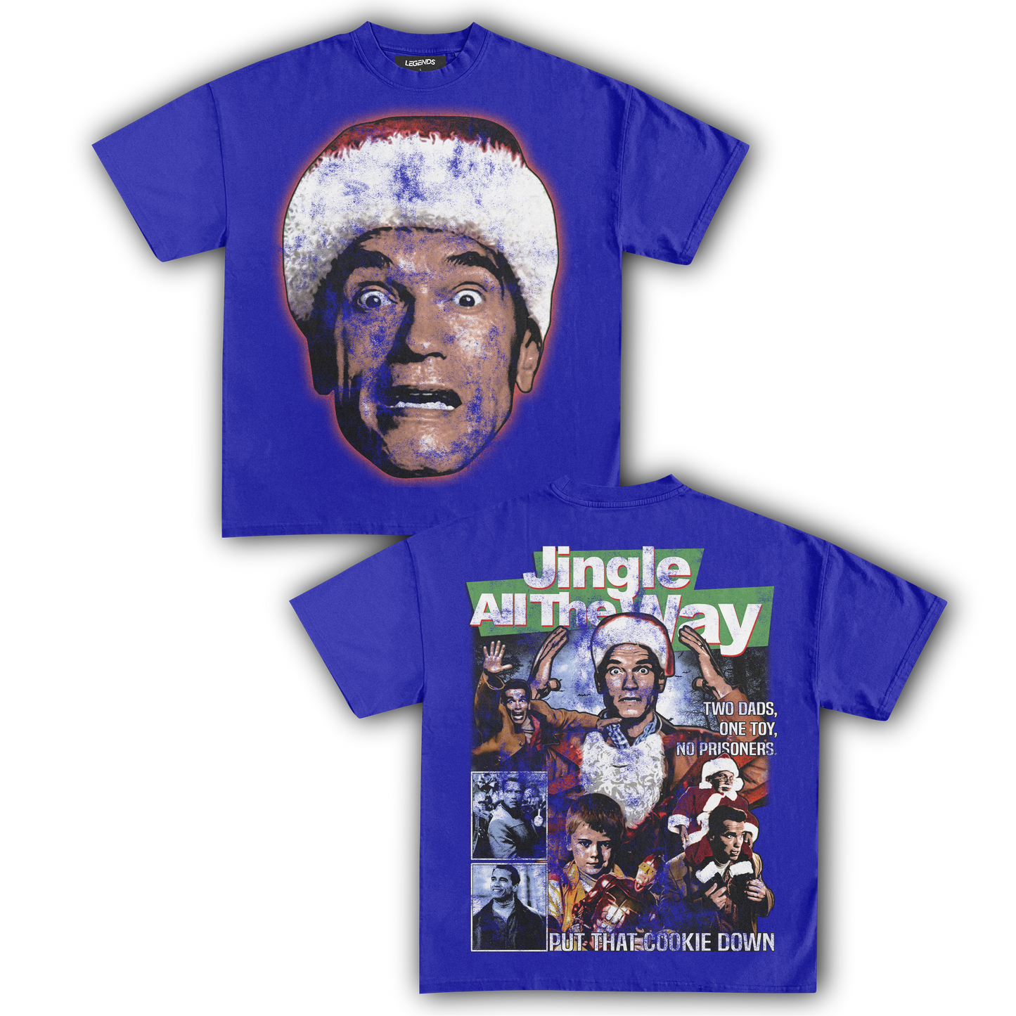 JINGLE ALL THE WAY 1996 VINTAGE TEE (Double Sided)