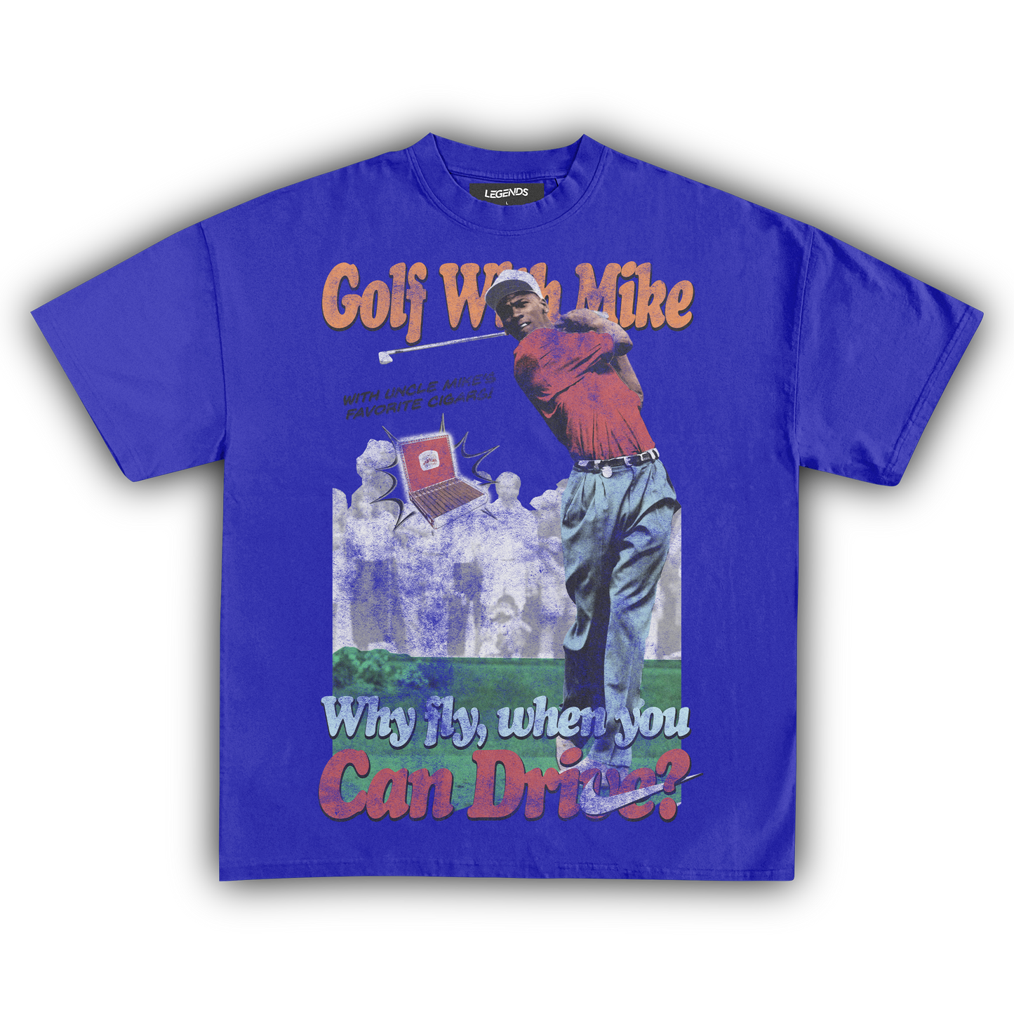 GOLF WITH MIKE VINTAGE TEE