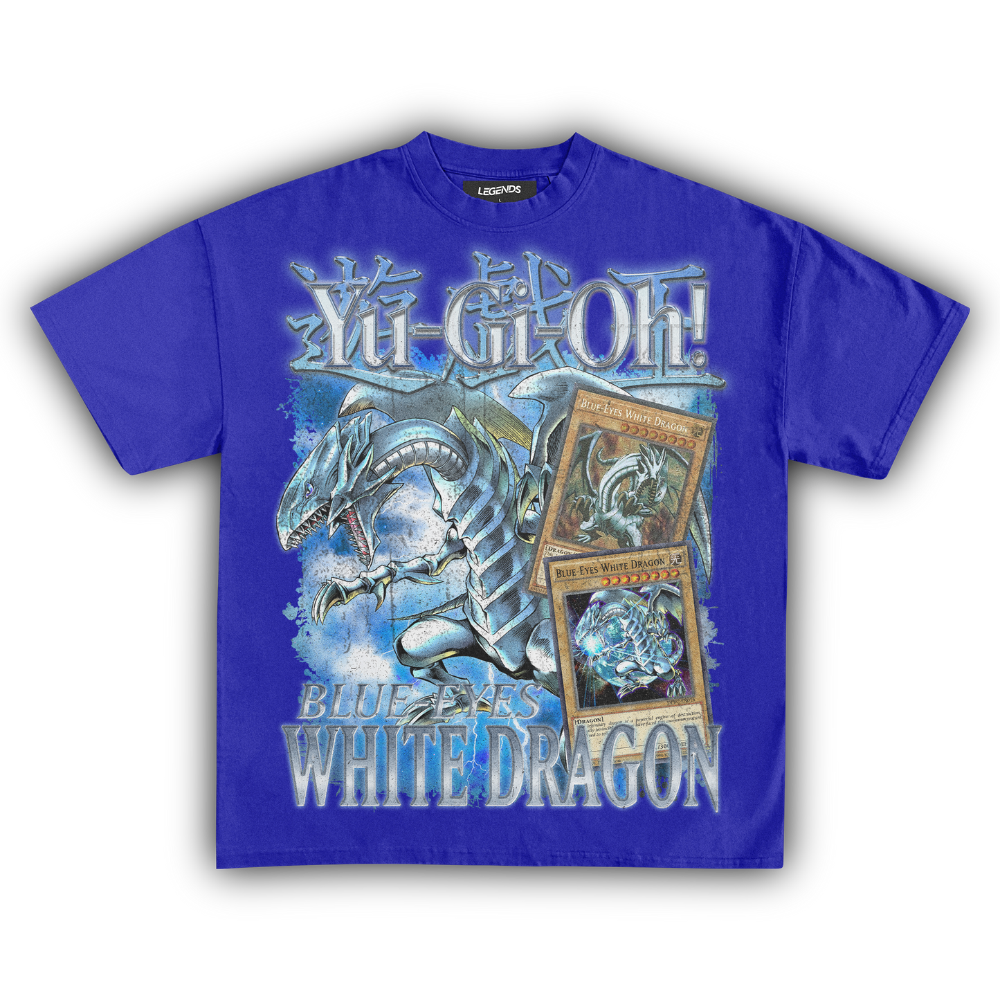 YU-GI-OH! BLUE EYES WHITE DRAGON TEE