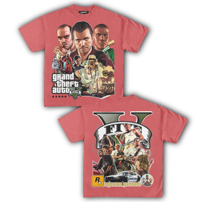 GRAND THEFT AUTO V TEE (Double Sided)