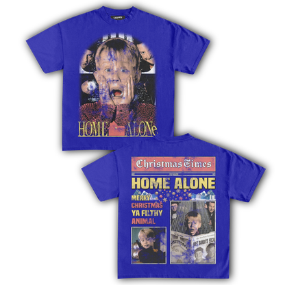 HOME ALONE BREAKING NEWS TEE (Double Sided)