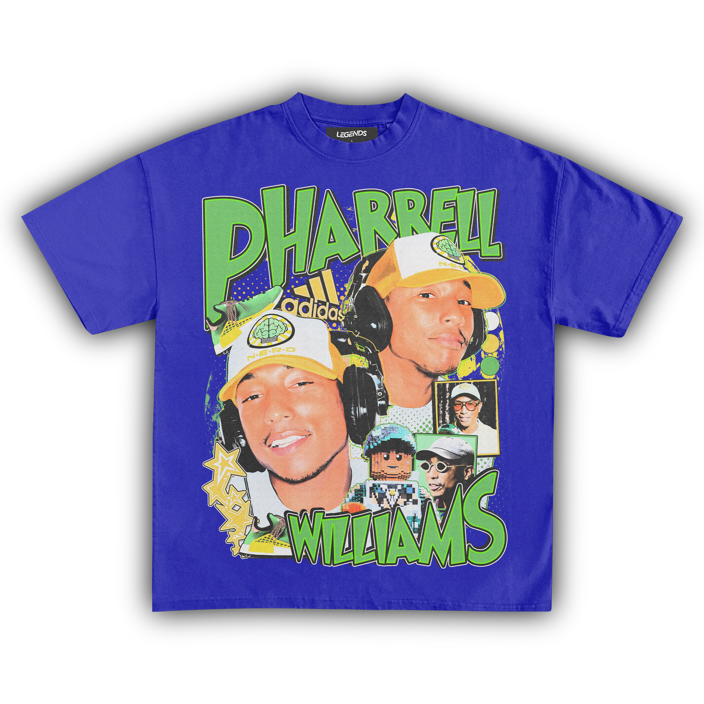 PHARRELL WILLIAMS RETRO TEE