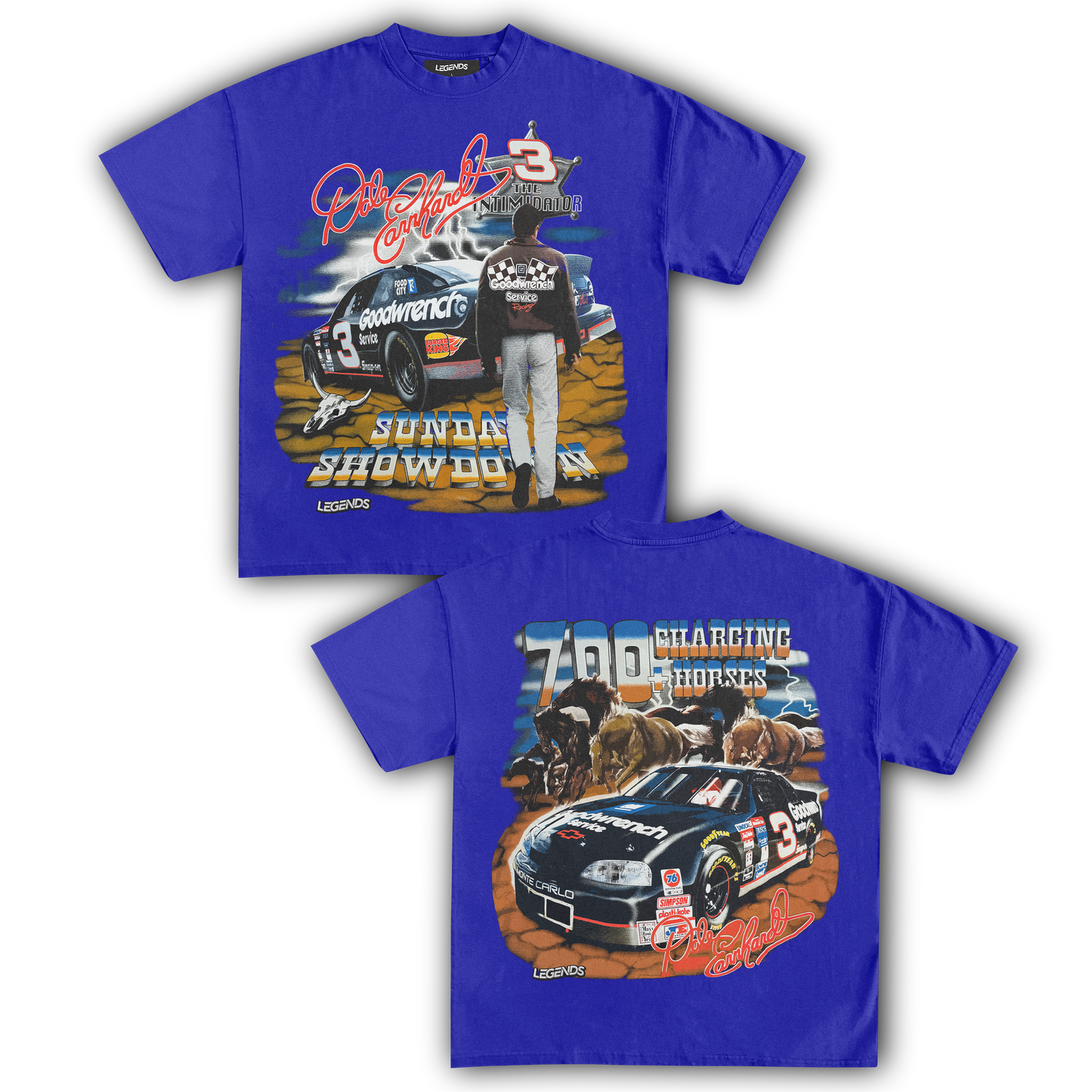 DALE EARNHARDT THE INTIMIDATOR TEE (Double Sided)