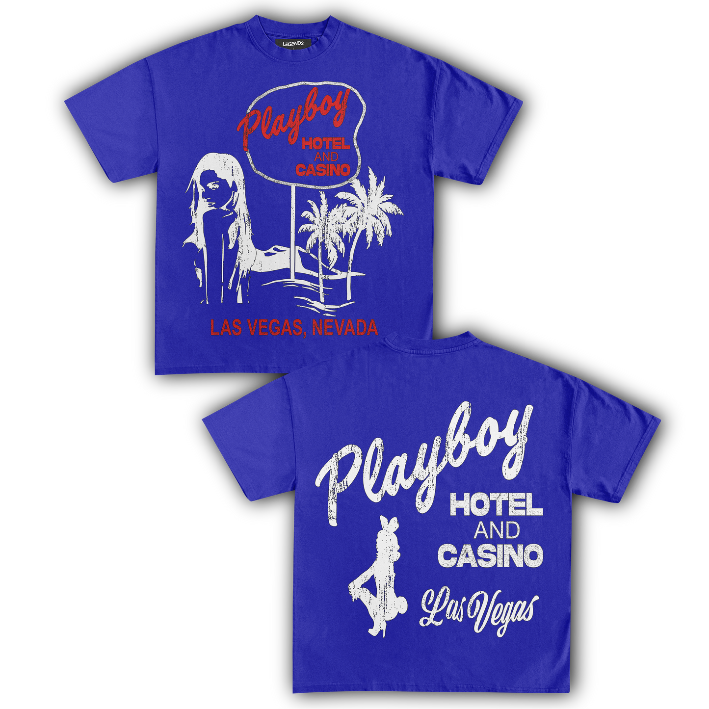 PLAYBOY HOTEL & CASINO TEE (Double Sided)