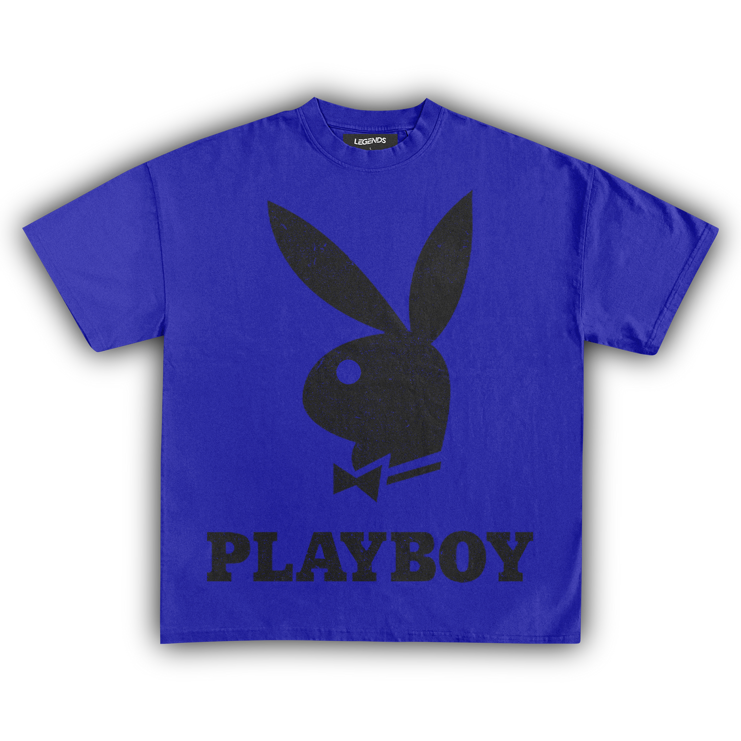 PLAYBOY BUNNY TEE (Black Print)