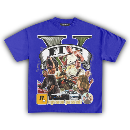 GRAND THEFT AUTO V TEE (Version 2)