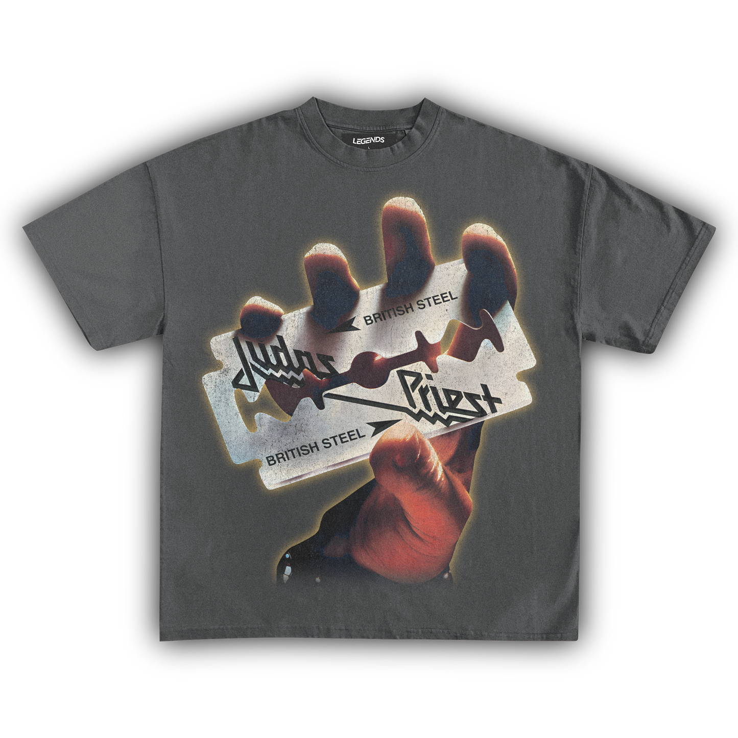 JUDAS PRIEST BRITISH STEEL VINTAGE TEE