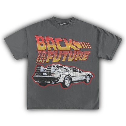 BACK TO THE FUTURE DELOREAN VINTAGE TEE