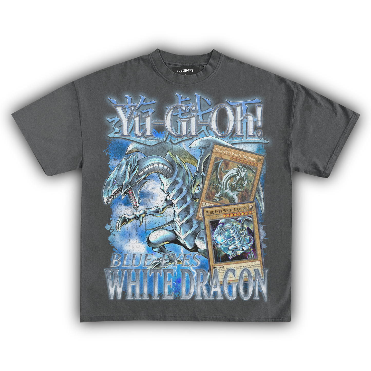 YU-GI-OH! BLUE EYES WHITE DRAGON TEE